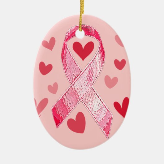 PINK RIBBON Ornament (Voorkant)