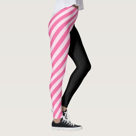 Pink Ribbon Power Borstkanker Survivor Comfort Leggings (Rechts)