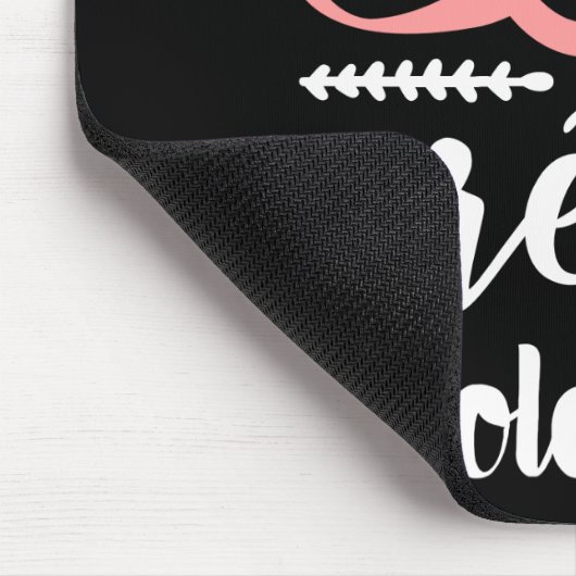 Pink Ribbon Survivor Fighter Borstkankermuis Muismat (Hoek)