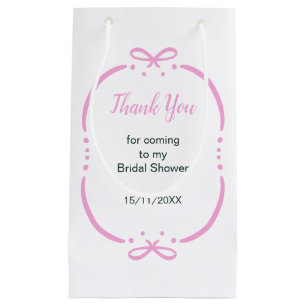 Pink Ribbon Vrijgezellenfeest Klein Cadeauzakje