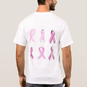 Pink Ribbons United T-shirt (Achterkant)