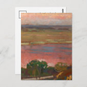 Pink River | Jan Stanisławski Briefkaart (Voorkant / Achterkant)