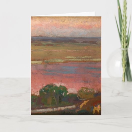 Pink River | Jan Stanisławski Kaart (Voorkant)