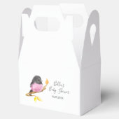 Pink Robin Bird Baby shower Bedankdoosjes (Geopend)