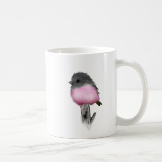 Pink Robin Bird Mokken (Rechts)