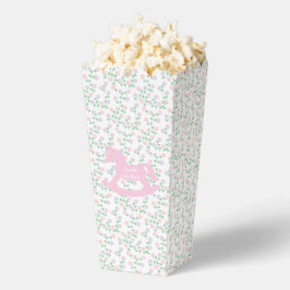 Pink Rocking Horse Girl Baby Shower Bedankdoosjes