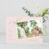 Pink Romantic Vintage Photo Album Scrapbook Effect (Staand voorkant)