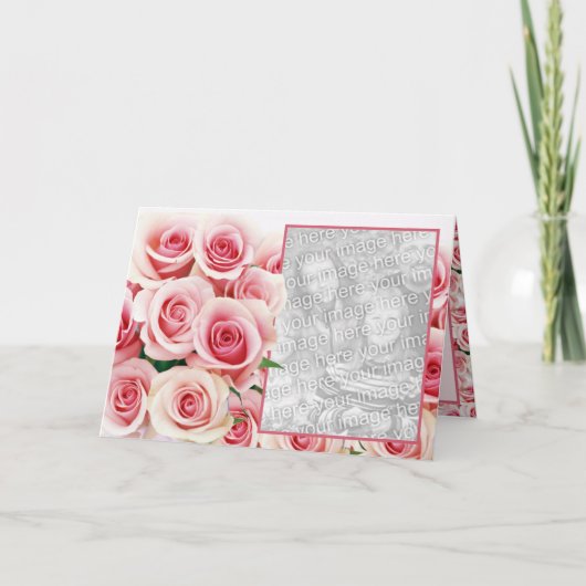 Pink Roos Romantiek - Sjabloon (Voorkant)