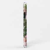 Pink Rose Blossom Floral iPhone 11 Case (Achterkant/rechts)