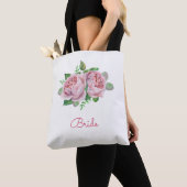 Pink Rose Bridal Tote Bag (Dichtbij)