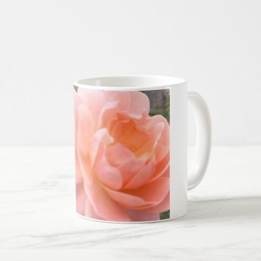 Pink Rose Coffee Mug Koffiemok (Voorkant rechts)