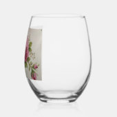 Pink Rose Elegance Drinkware Set Wijnglas Zonder Voet (Links)