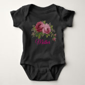 Pink Rose Elegance  Romper (Voorkant)