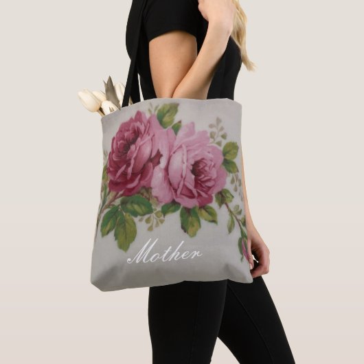 Pink Rose Elegance Tas (Dichtbij)