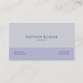 Pink Rose Floral and Celestial Misty Mountain Visitekaartje (Achterkant)