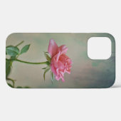 Pink Rose Flower Art Phone Case (Achterkant (horizontaal))