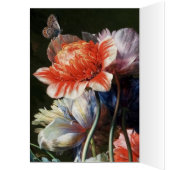 PINK ROSE, FLOWERS EN BUTTERFLES Valentijnsdag (Binnen (Links))