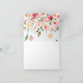 Pink Rose Gold Cross Bedankt voor je reactie (Binnen)