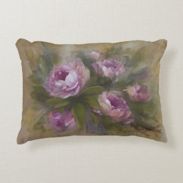 Pink Rose Indoor/out Accent Kussen