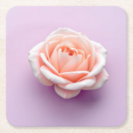 Pink Rose Lavender Onderzetter