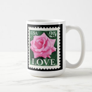 Pink Rose Love Koffiemok