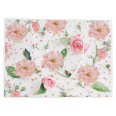 Pink Rose Paradise Groot Cadeauzakje (Achterkant)