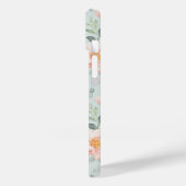 Pink Rose Pastel Garden Pattern Case-Mate iPhone Case (Achterkant / Links)