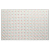Pink Rose Pastel Garden Pattern Stof (Yard (91,4 cm))