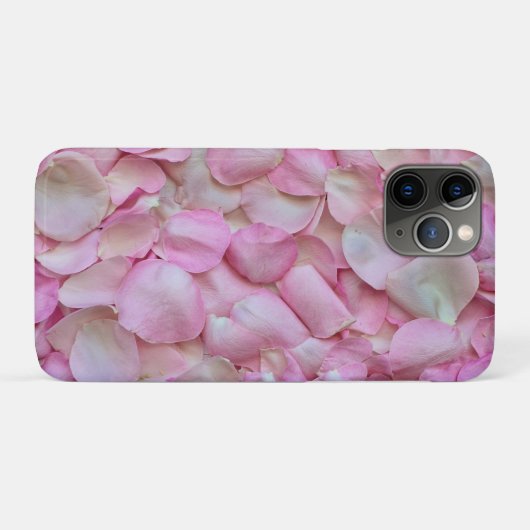 Pink Rose Petals Patroon Case-Mate iPhone Case (Achterkant (horizontaal))
