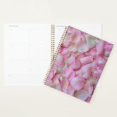 Pink Rose Petals Patroon Planner (Display)