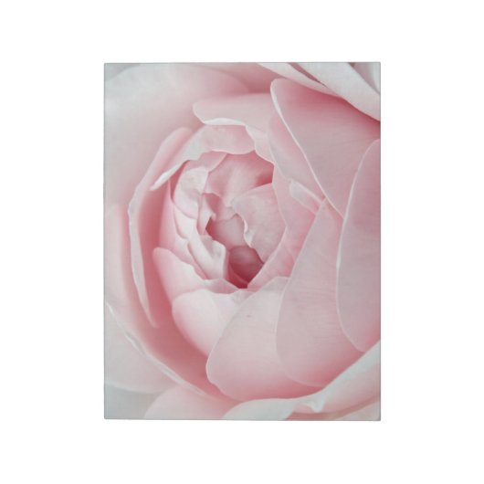 Pink Rose Post It Pads Notitieblok (Linkerzijde)