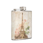 Pink Rose  Romantic Flask Heupfles (Rechts)