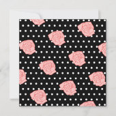 Pink Rose Uitnodigingen (Voorkant)