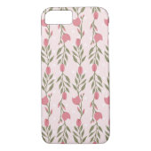 Pink Rose Vine Case-Mate iPhone Case (Achterkant)