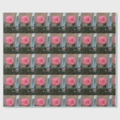 Pink Rose Wrapping Paper van HAS Jewels Cadeaupapier (Vlak)