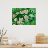 Pink Roses, 1890 by Vincent van Gogh Poster (Keuken)