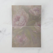 Pink Roses 5 x 7" Kaart (Binnen)