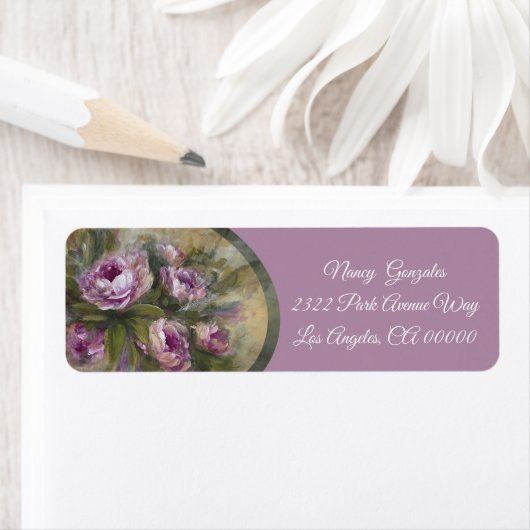 Pink Roses Etiket (Insitu)