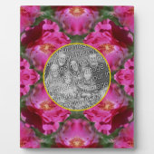 Pink Roses Floral Abstract Uw foto toevoegen Fotoplaat (Voorkant)