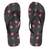 Pink Roses Garden Teenslippers (Voetbed)