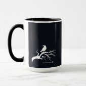 Pink Roses Gothic Mug Mok (Links)