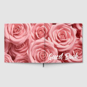 Pink Roses Guest Book Gastenboek (Volledig)