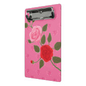 Pink roses mini klembord (Angled2)