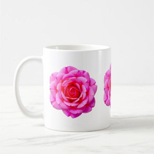 Pink Roses Mug Koffiemok (Links)