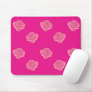 Pink roses muismat