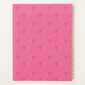Pink roses planner (Achterkant)