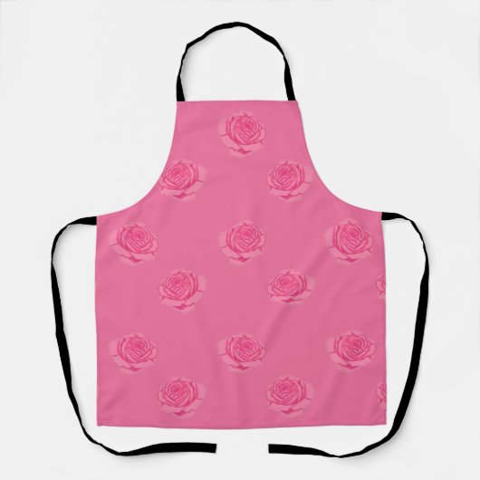 Pink roses schort (Voorkant)