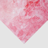 Pink Roses script schrijven noodlijdend Antiek Tissuepapier (Detail)