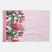 PINK ROSES THEEDOEK (Horizontaal)