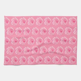 Pink roses theedoek